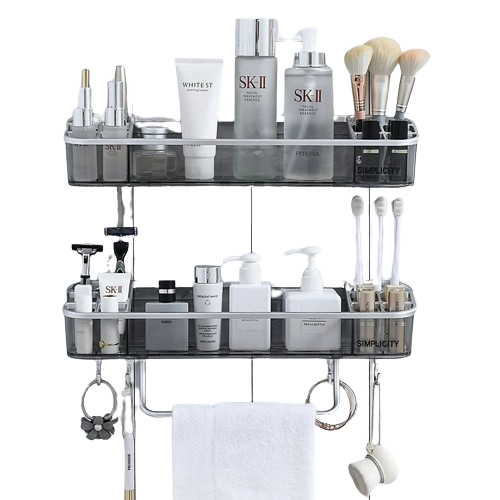 Badezimmerregal ohne Bohren